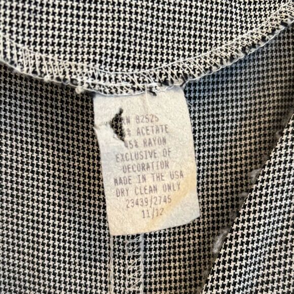 90s vintage houndstooth romper - Picture 6 of 10